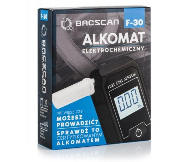 BACscan Alkomat Elektrochemiczny BACSCAN F-30 - 1089242 - zdjęcie 3